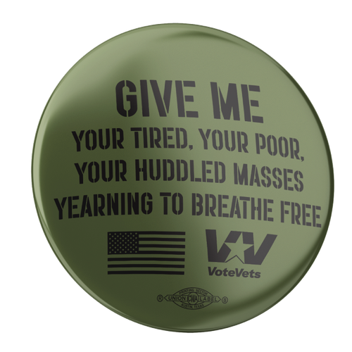 Yearning To Breathe Free Buttons (2 pack)