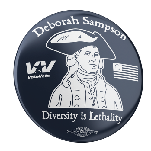 Deborah Sampson Buttons (2 pack)