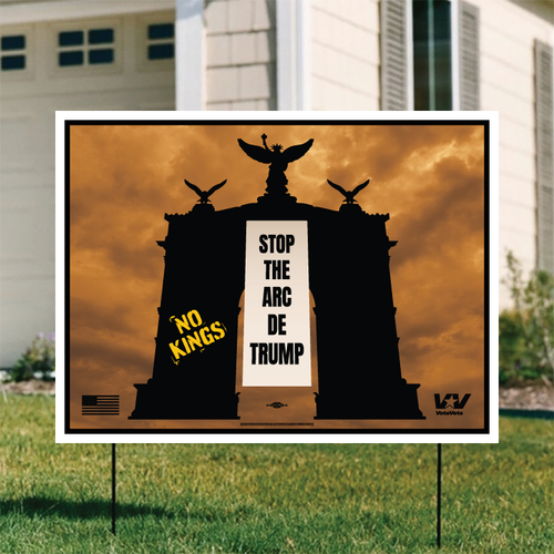 Stop The Arc De Trump Yard Sign