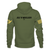 Yearning To Breathe Free (Olive Pullover Hoodie)