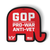 GOP Pro-War, Anti-Vet Stickers (5 pack)