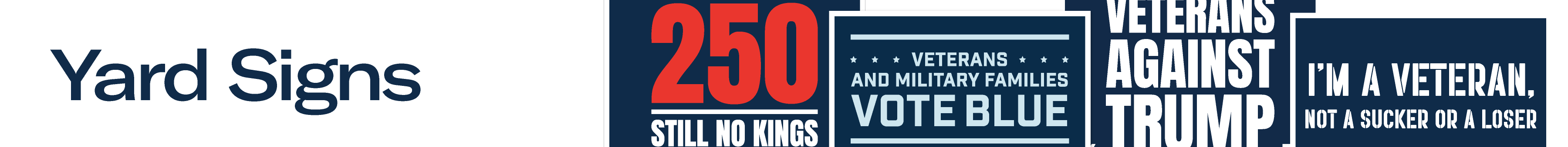 Yard Signs Banner
