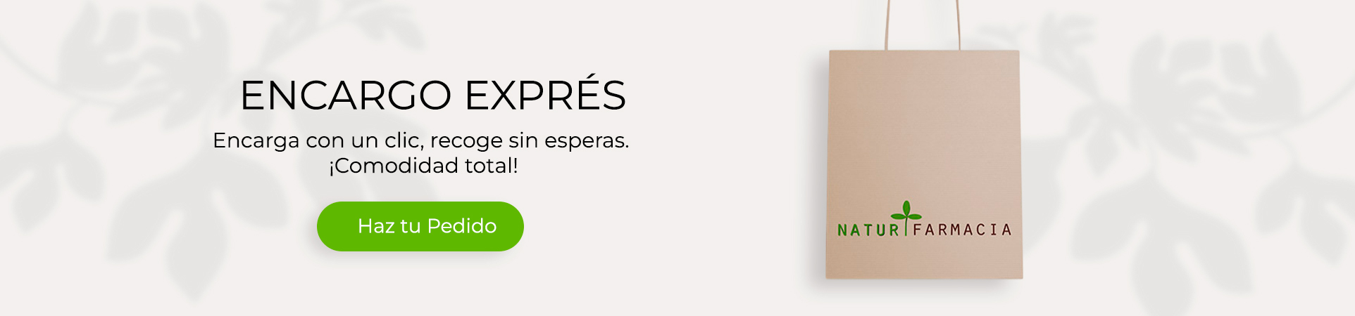 Encargo exprés en Naturfarmacia Valera CB