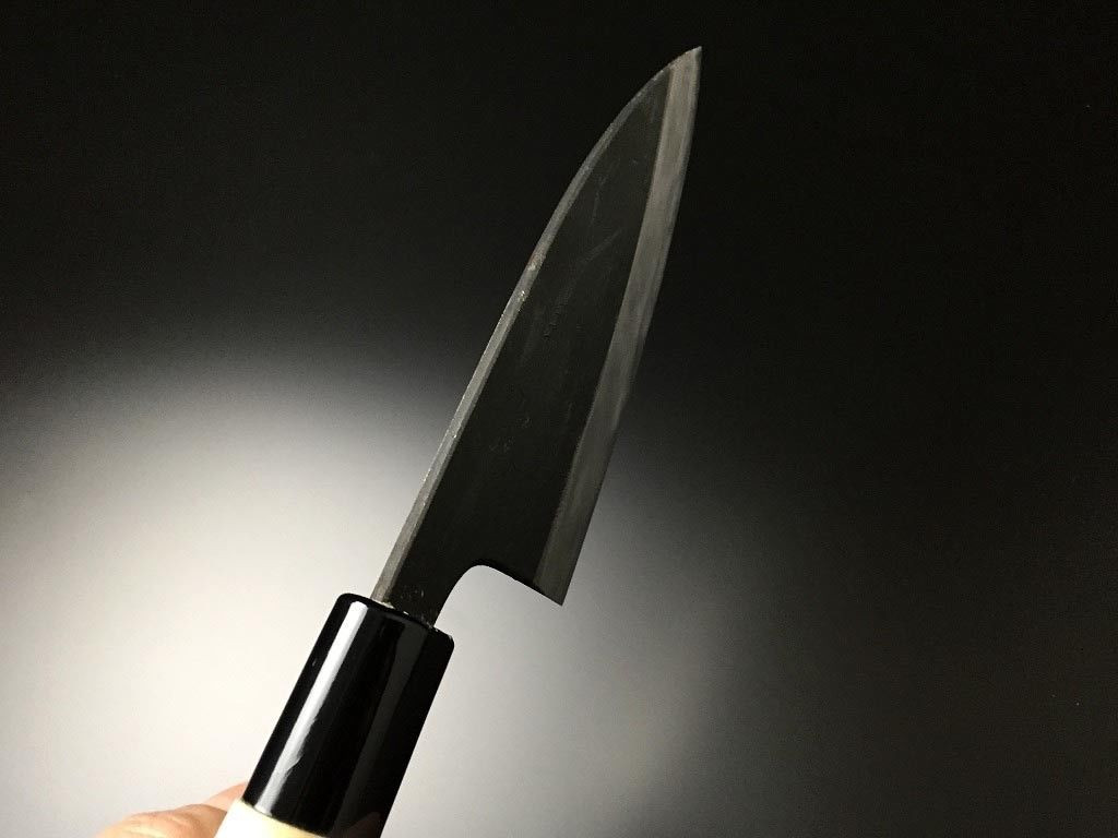 Japanese Knife Aritsugu Chef Knife Black Deba Knife Japan Filet Kitchen