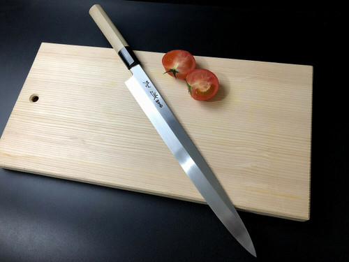 Japanese Knife Aritsugu Chef Knife Chinese Cleaver Knife Japan Kitchen Knife  Japan Sword Gift White Steel 230 mm 9.05 Personalize Name Magnolia Handle  - Japanese Knives