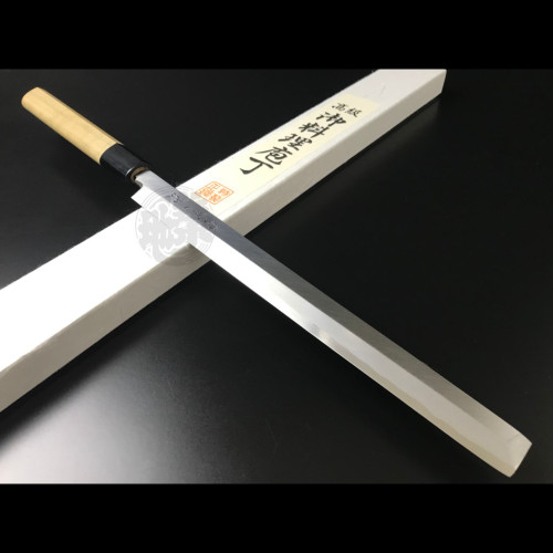 fukumitsuloveです。 Aritsugu White Steel #2 Takohiki 300mm (12