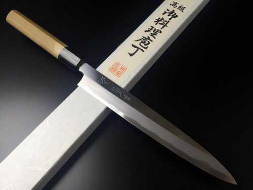 Japanese Sushi Knife Set (Deba/Yanagi/Usuba) by Fuji Cutlery - MADE IN JAPAN