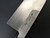 Japanese Chef's Knife ARITSUGU Deba Blue Steel Kitchen 210 mm 8.26" Engraved Name Betsuuchi Saya case Scabbard