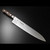 Authentic Tsukiji Aritsugu 240mm (9.4") A-Type Gyuto, AUS-10 stainless steel chef knife with personalized bolster engraving.