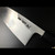 Authentic Tsukiji Aritsugu black Deba knife with a rustic black-forged finish for heavy-duty butchery.