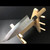 Authentic Tsukiji Aritsugu 180mm (7") Special Deba, White Steel #2 heavy-duty fish filleting knife with 7mm spine and free engraving.