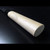 Close-up of traditional magnolia wood handle on Aritsugu Santoku knife 180mm