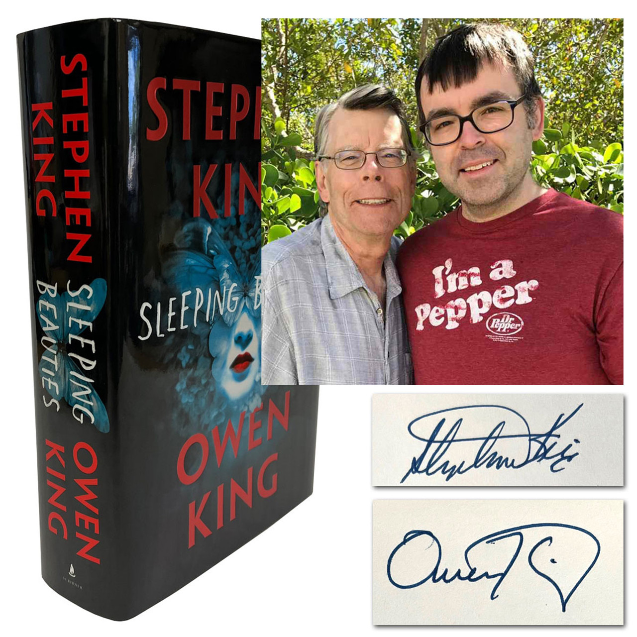 Stephen King, Owen King "Sleeping Beauties" Signed First Edition, First Printing w/COA [Very Fine]