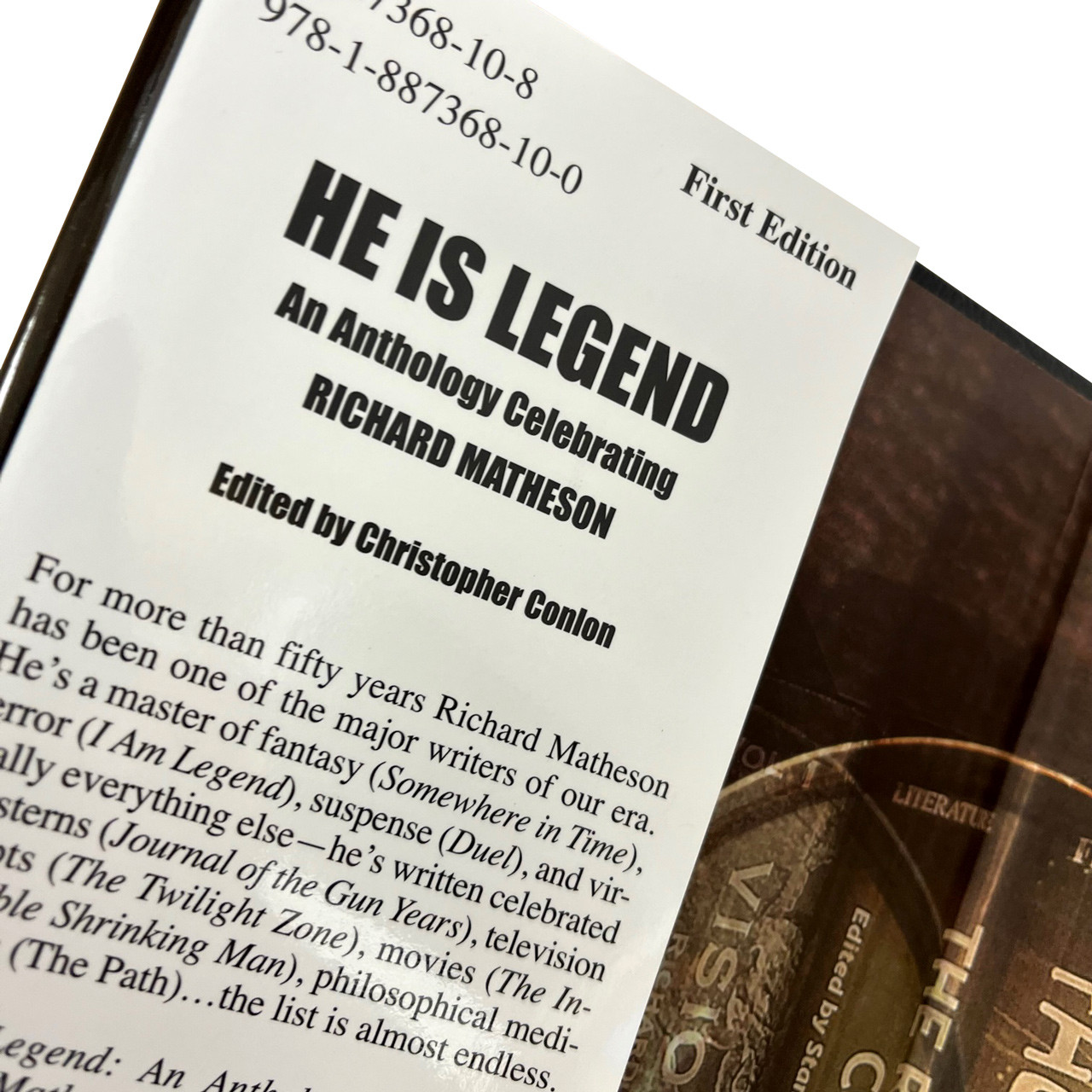 "He Is Legend: An Anthology Celebrating Richard Matheson" Signed Lettered Edition "PC", Signed by Stephen King, Joe Hill, and others [Very Fine]