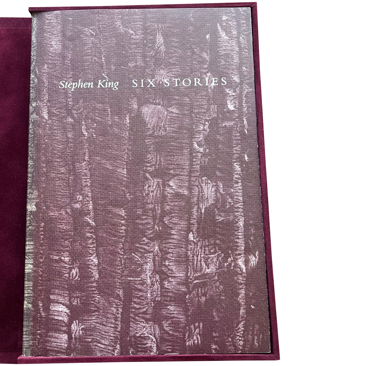 Stephen King "Six Stories" Signed Limited Edition No. 874 of 1,100 w/Custom Tray-case [Fine]