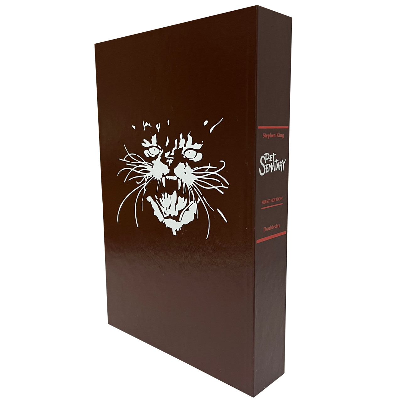 Doubleday 1983 - Stephen King "Pet Sematary" Slipcased First Edition/First Printing [F/NF+]