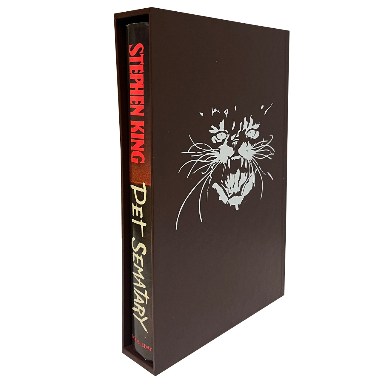 Doubleday 1983 - Stephen King "Pet Sematary" Slipcased First Edition/First Printing [F/NF+]