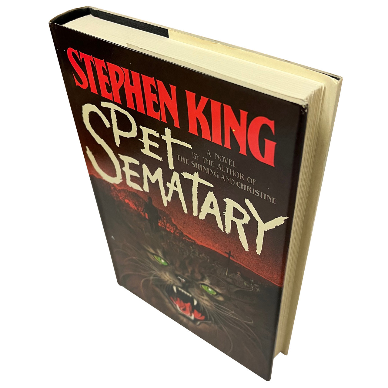 Doubleday 1983 - Stephen King "Pet Sematary" Slipcased First Edition/First Printing [F/NF+]