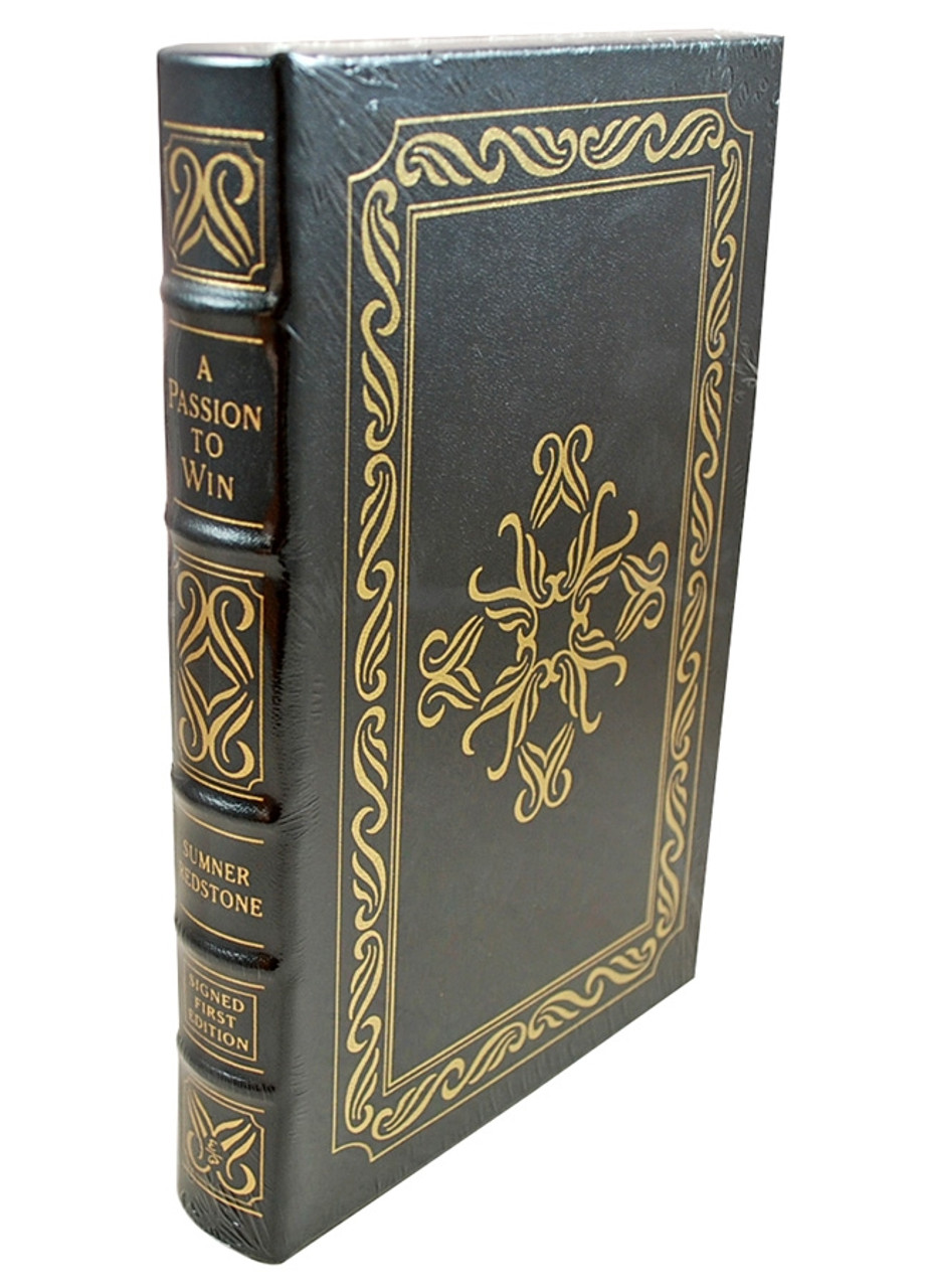 Easton Press "A Passion to Win" Sumner Redstone, Signed First Edition w/COA [Sealed]