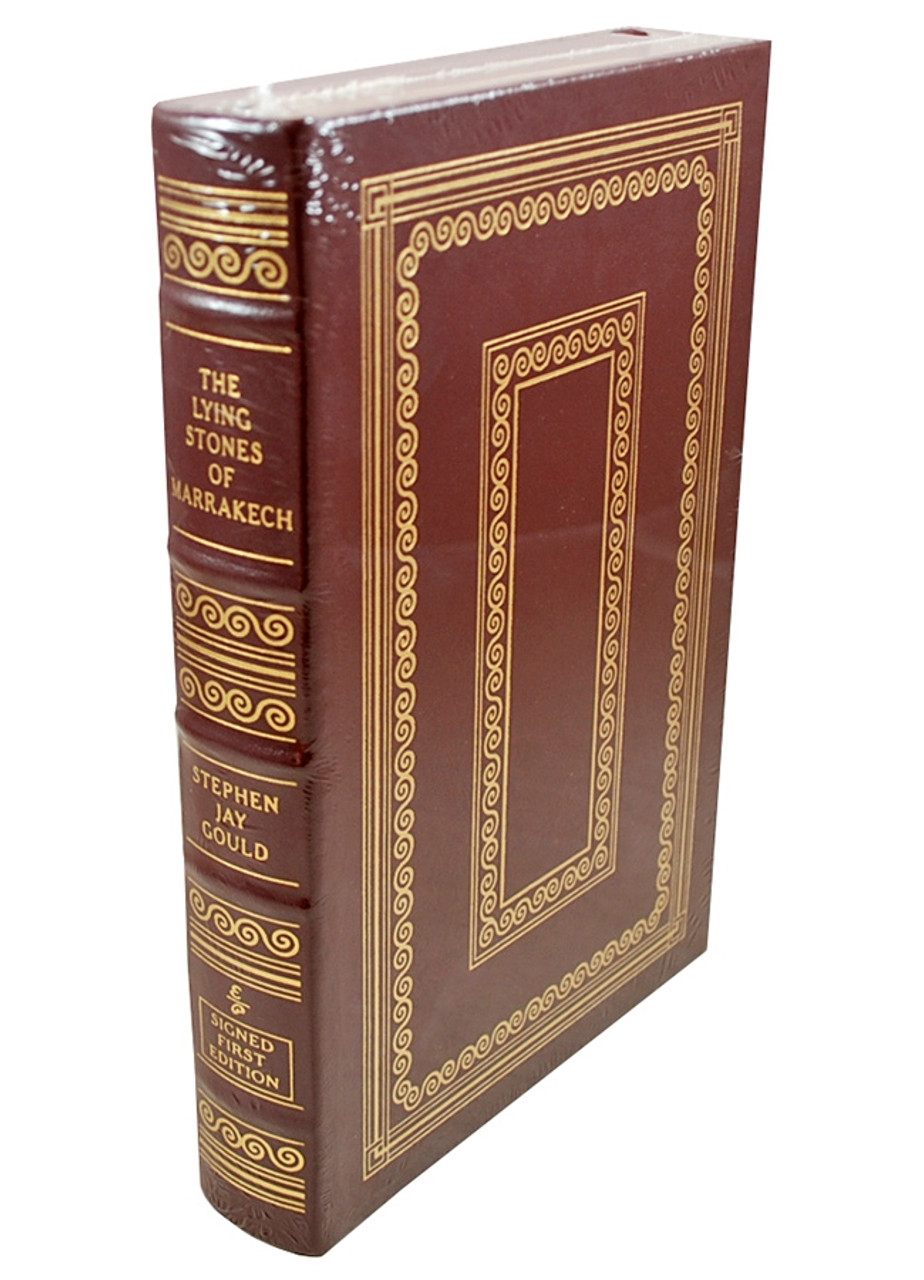 Easton Press "The Lying Stones of Marrakech" Stephen Jay Gould Signed First Edition w/COA [Sealed]