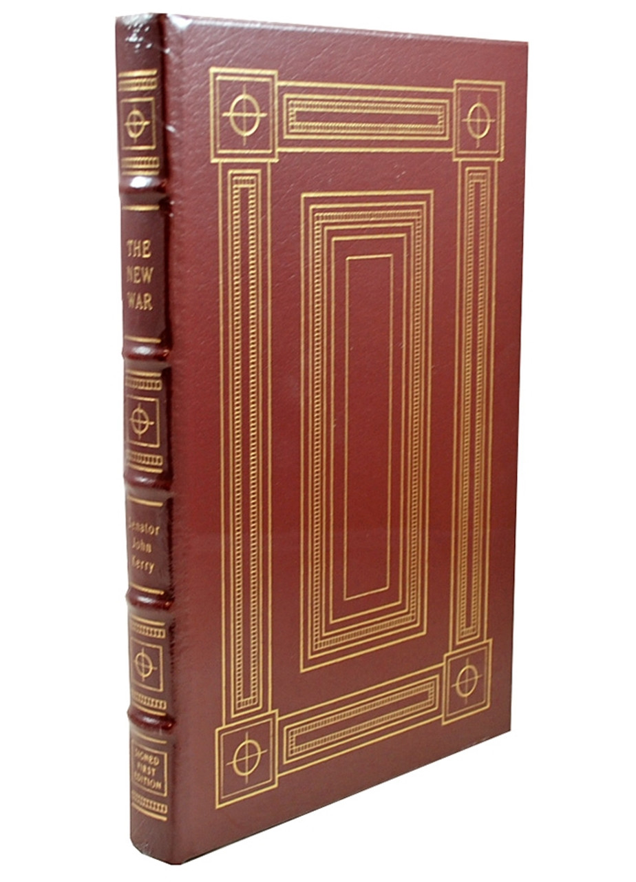 Easton Press "The New War" John Kerry Signed First Edition w/COA [Sealed]