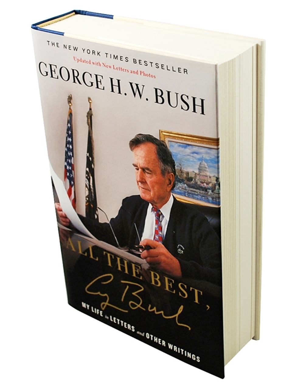 George HW Bush "All The Best, George Bush" Signed Limited Edition of only 1,000 with COA