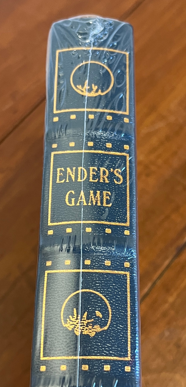 Orson Scott Card "Ender's Game" Signed Limited Edition w/COA, Leather Bound Collector's Edition [Sealed]