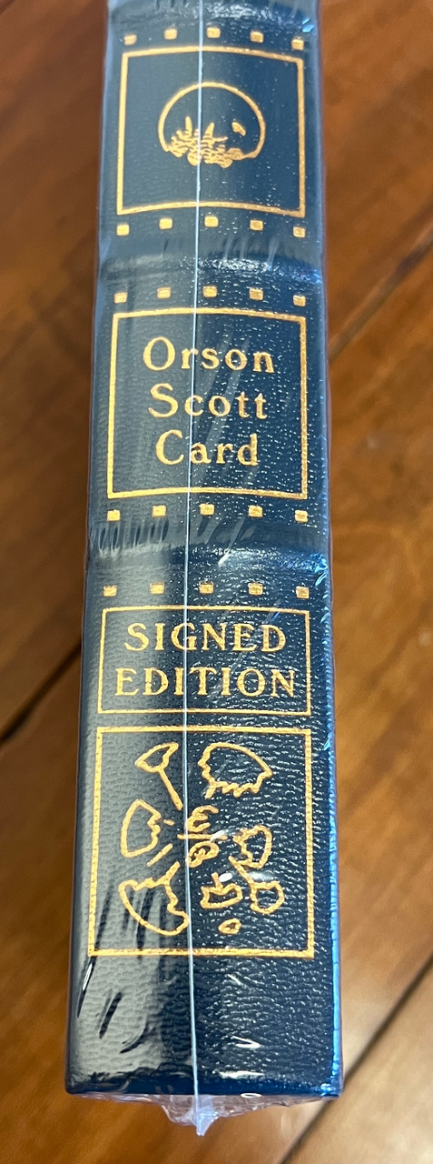 Easton Press, Orson Scott Card "Ender's Game" Signed Limited Edition w/COA, Leather Bound Collector's Edition [Very Fine, Sealed]