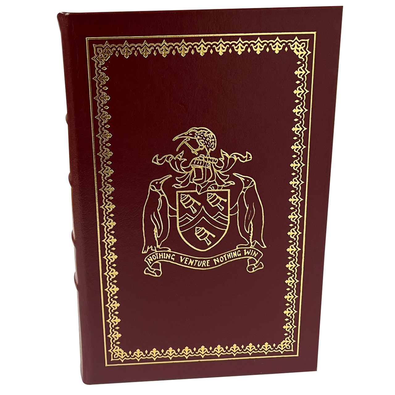 Sir Edmund Hillary "High Adventure" Signed Limited Edition, Leather Bound Collector's Edition w/COA