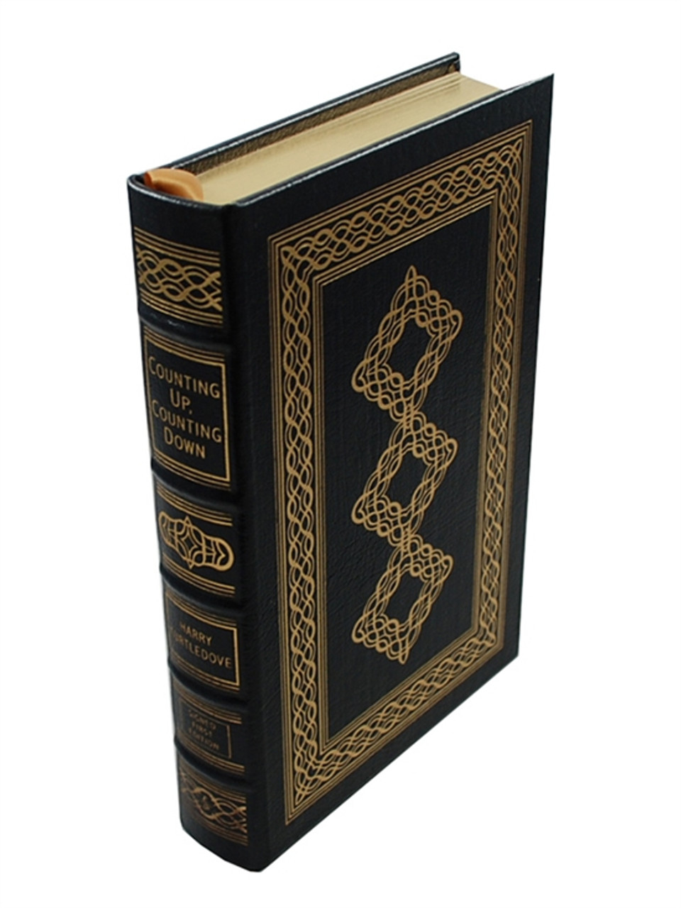 Easton Press "Counting Up, Counting Down" Harry Turtledove, Signed First Edition, Leather Bound [Very Fine]