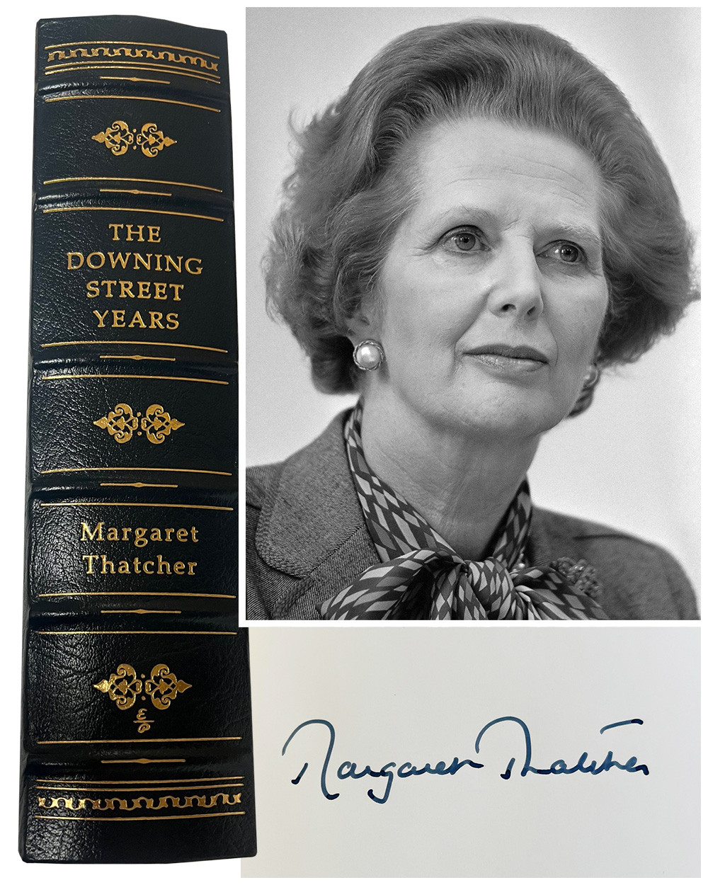 Margaret Thatcher "The Downing Street Years" Signed Limited Edition No. 1425 of 2000