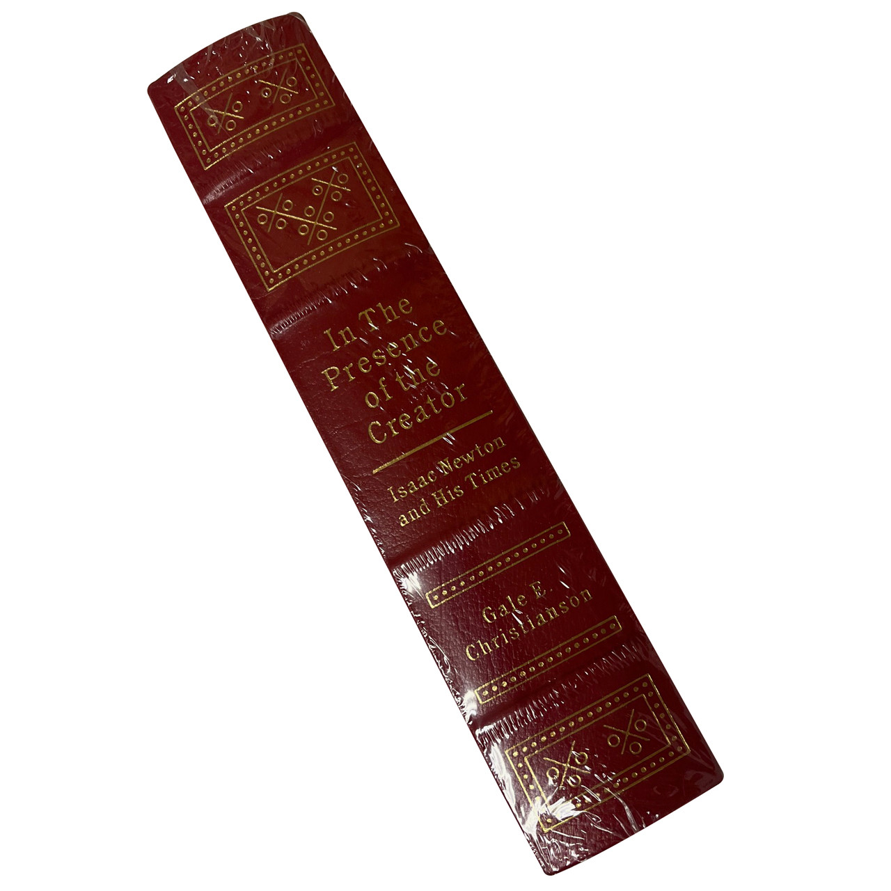 Gale E. Christianson "In the Presence of the Creator: Isaac Newton and His Times" Leather Bound Collector's Limited Edition [Sealed]