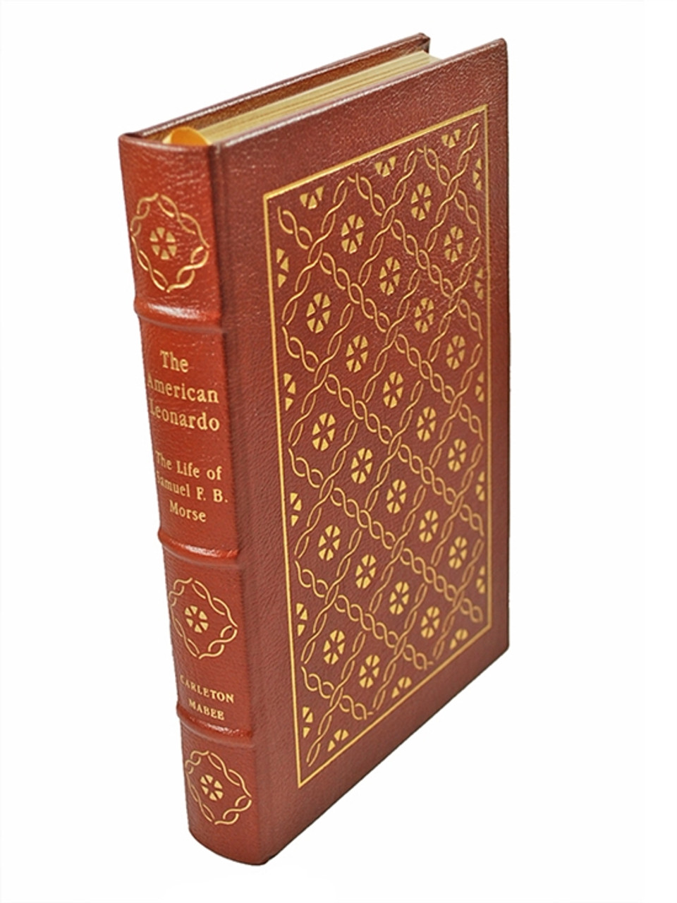 Easton Press "The American Leonardo" by Carleton Mabee, Leather Bound Collector's Edition [Very Fine]