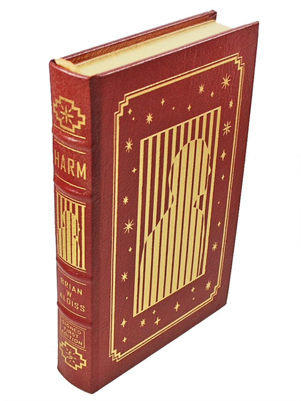 Easton Press, Brian W. Aldiss  "Harm" Signed First Edition, Leather Bound Collector's Edition