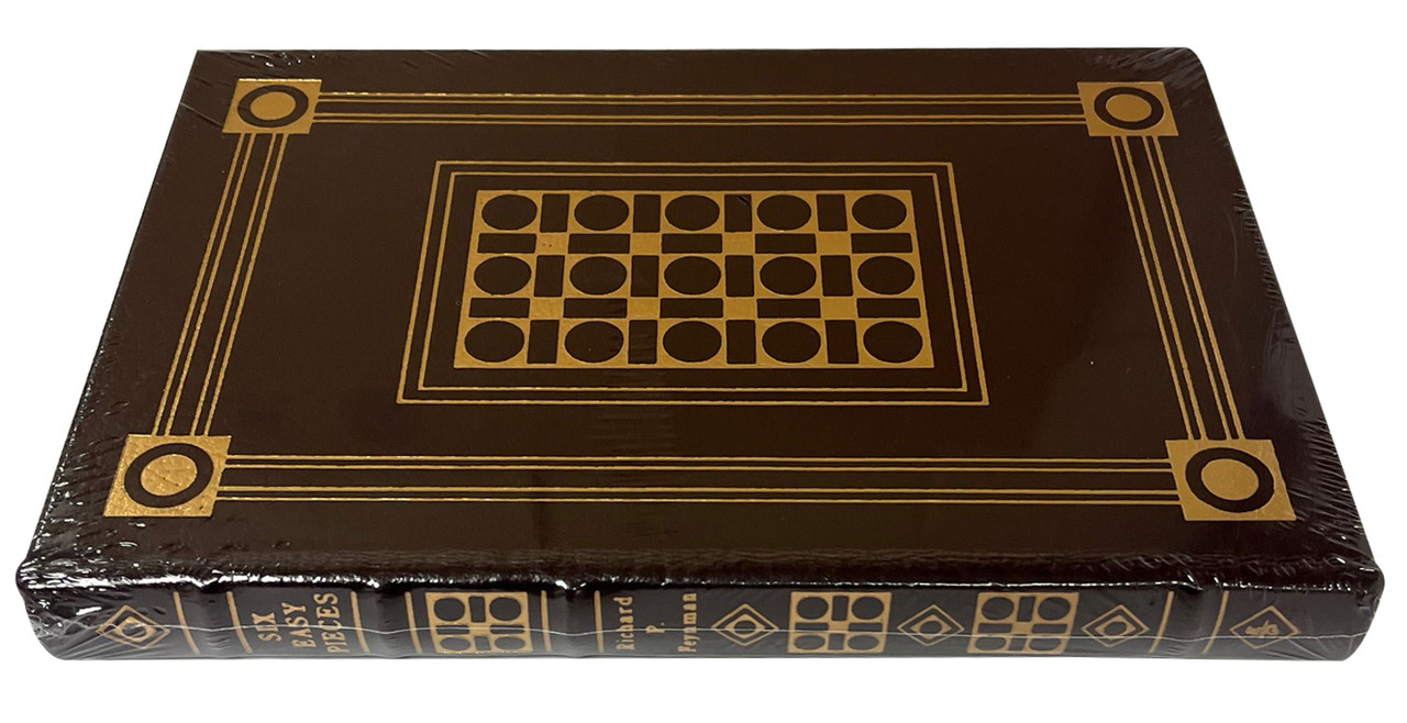 Richard P. Feynman "Six Easy Pieces" Limited Edition, Leather Bound Collector's Edition [Sealed]