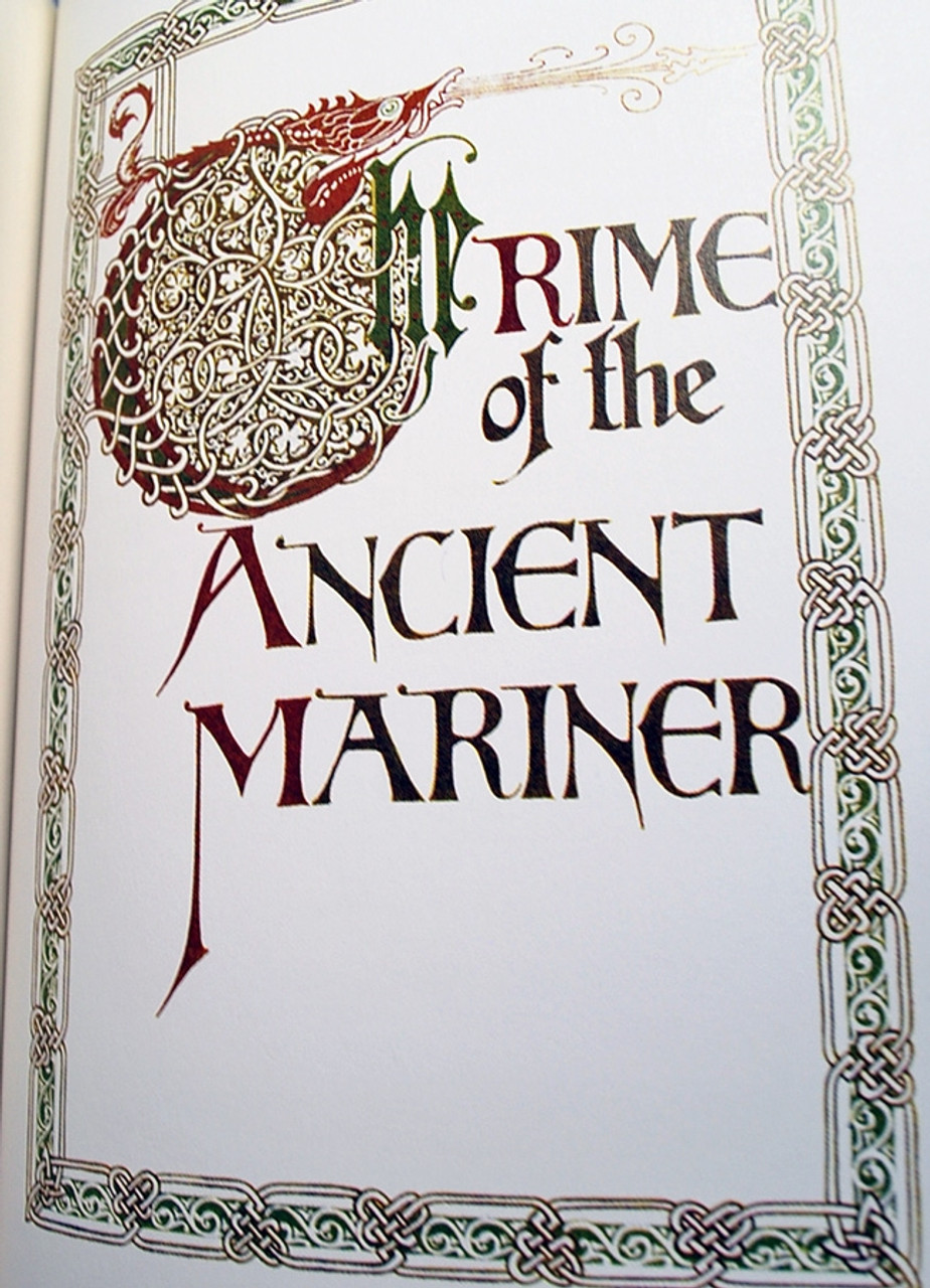 Easton Press, Samuel Taylor Coleridge "The Rime of the Ancient Mariner" Leather Bound Collector's Edition