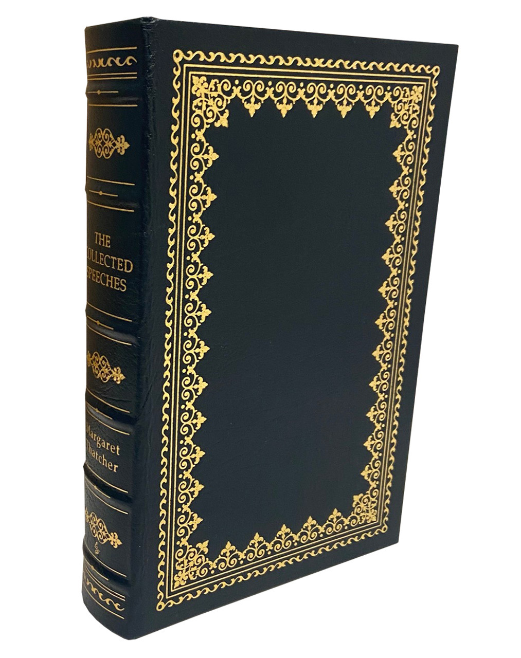 Lady Margaret Thatcher "The Collected Speeches" Leather Bound Limited Edition, Signed First Edition No. 250 of 2,000 w/COA