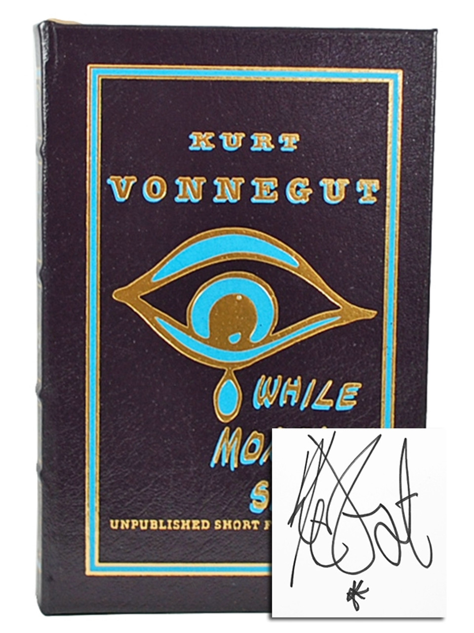 Easton Press, Kurt Vonnegut "While Mortals Sleep" Signed First Edition (Sealed)