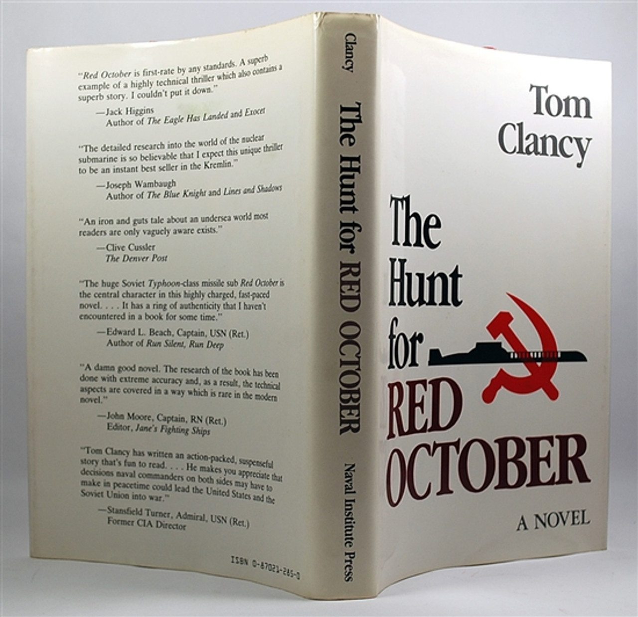 The Hunt for Red October - A Novel - The First Edition Rare Books