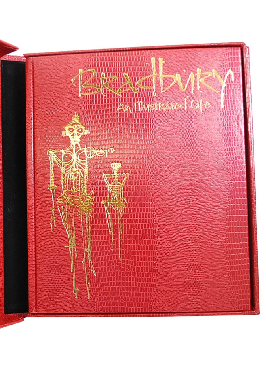 Ray Bradbury "An Illustrated Life" Deluxe Signed Lettered Edition, "F" in tray-case [Very Fine]