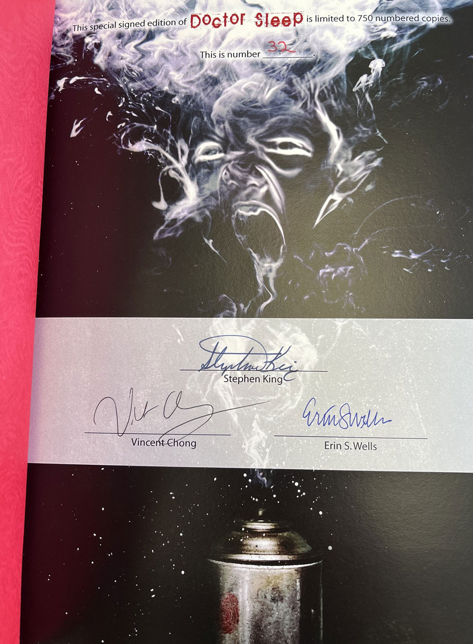 Stephen King "Doctor Sleep" Traycased Signed Limited First Edition No. 32 of 750 [Very Fine]