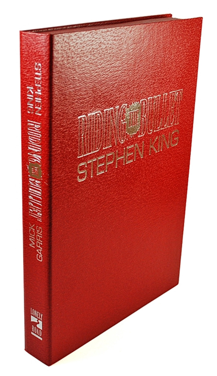 Stephen King "Riding The Bullet" Signed Limited Edition #14 of 500 w/Tray Case(As New)