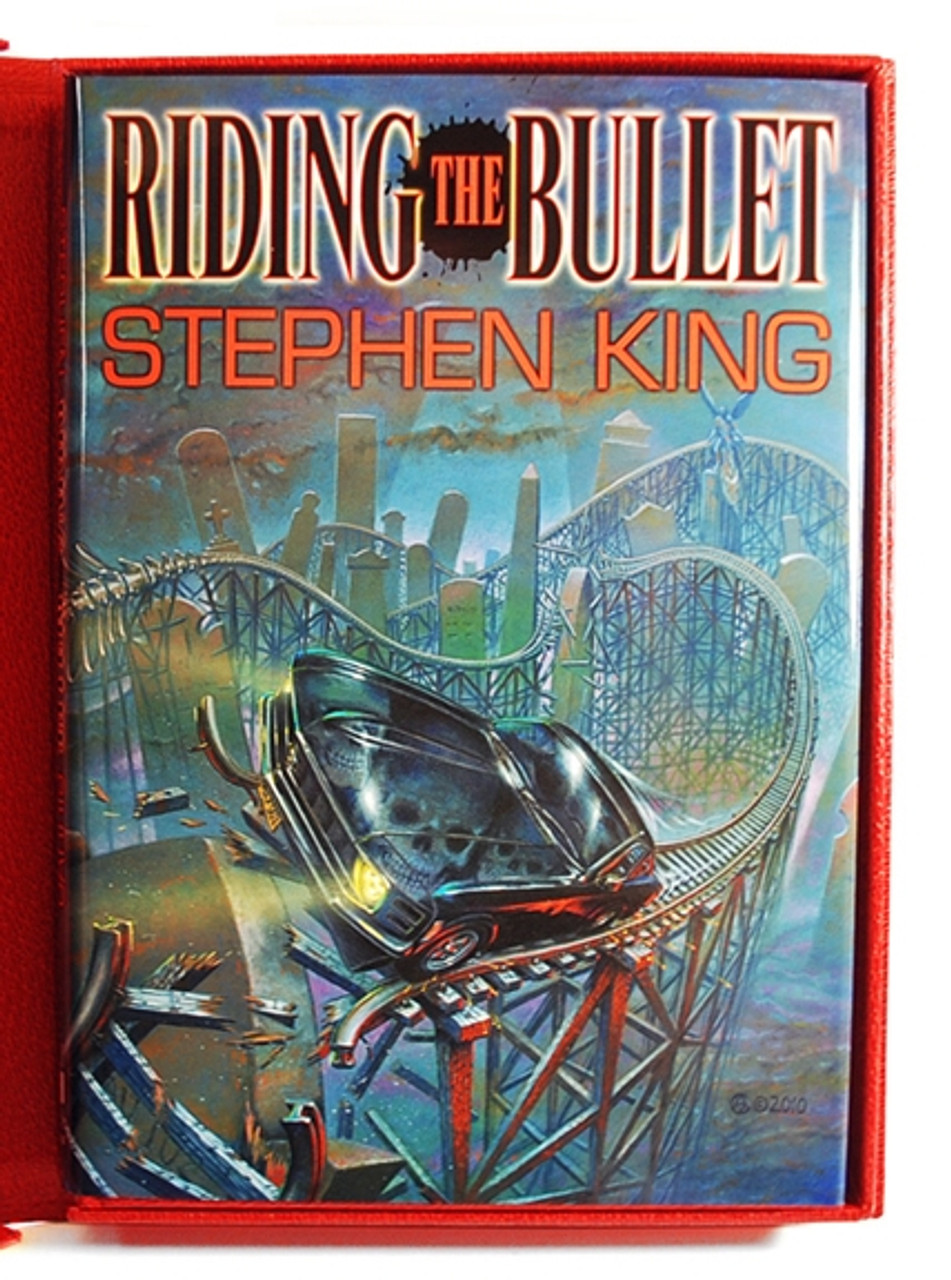 Stephen King "Riding The Bullet" Signed Limited Edition #14 of 500 w/Tray Case(As New)