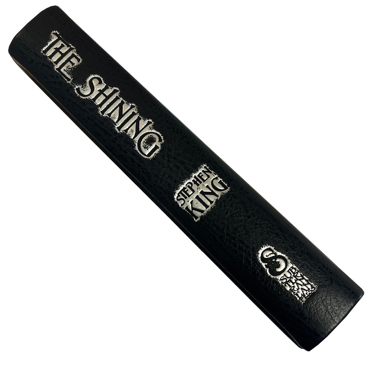 Stephen King "The Shining" Traycased Signed Lettered Edition "A" of only 52 Remarqued w/Sketches Pamphlet, Leather Bound  Collector's Edition [Very Fine]