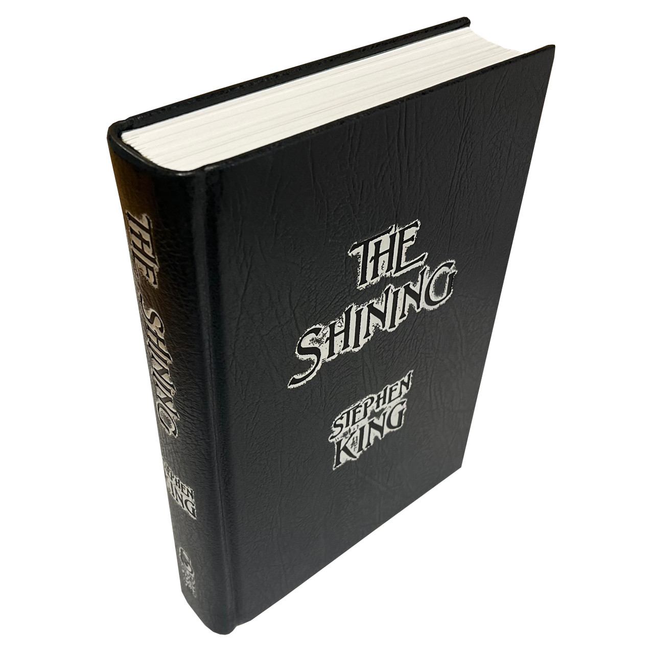 Stephen King "The Shining" Traycased Signed Lettered Edition "A" of only 52 Remarqued w/Sketches Pamphlet, Leather Bound  Collector's Edition [Very Fine]