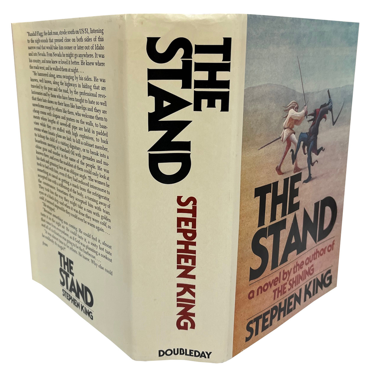 Doubleday 1978 - Stephen King "The Stand" First Edition, First Printing Slipcased [NF+/F]