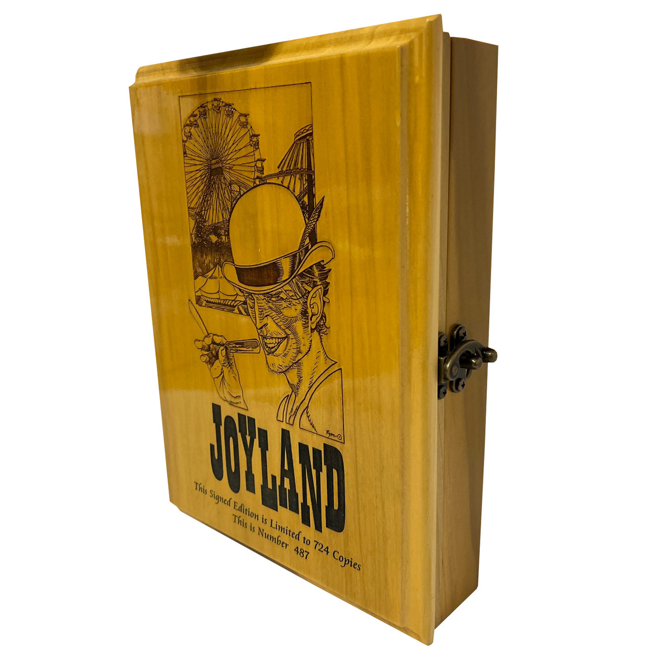 Stephen King "Joyland" Signed Limited First Edition No. 487 of 724 w/Matching Number DOLSO Wooden Case Stephen King "Joyland" Signed Limited First Edition No. 487 of 724 w/Matching Number DOLSO Wooden Case