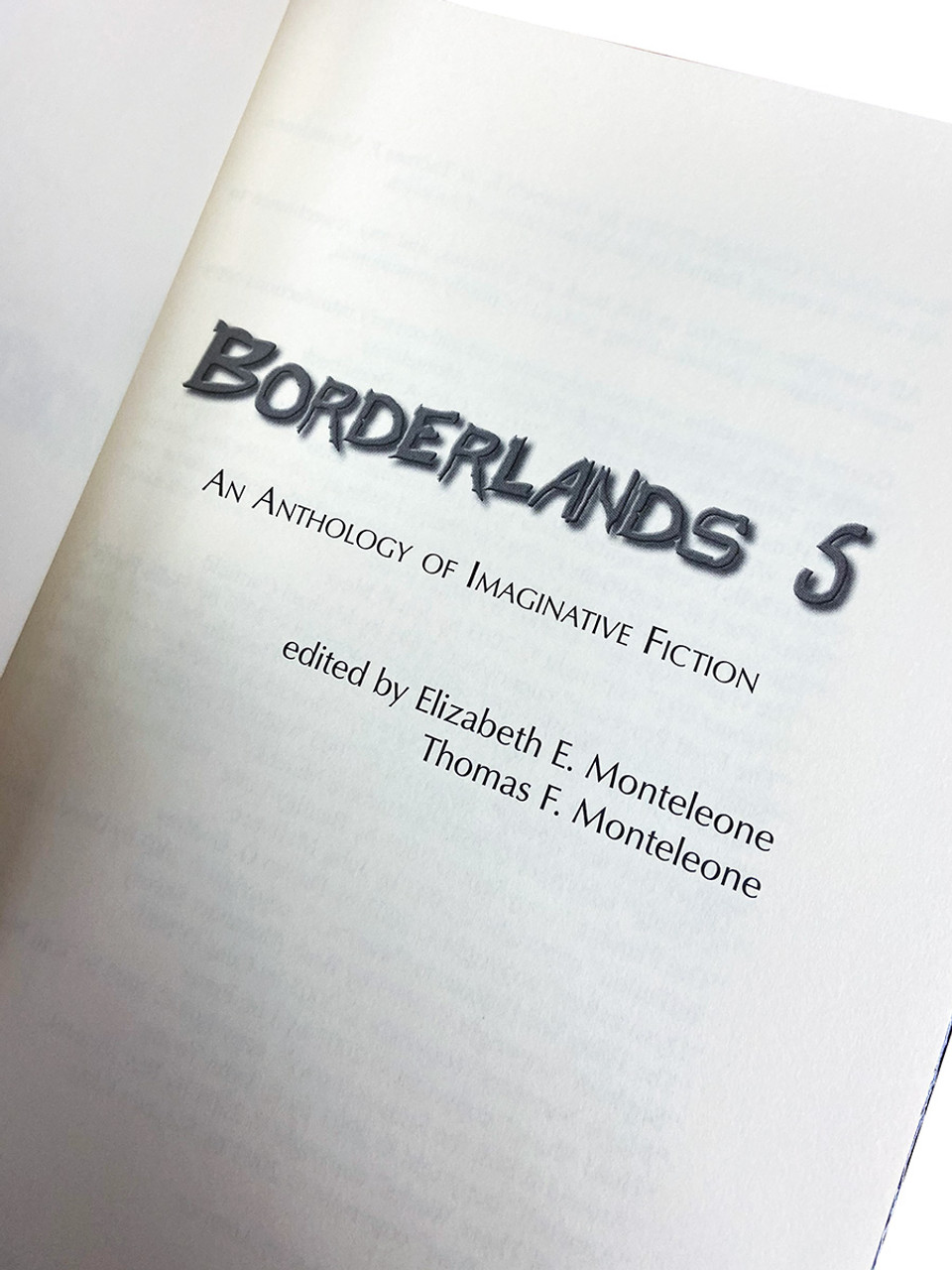 "Borderlands 5: An Anthology of Imaginative Fiction" Signed Limited First Edition, Slipcased No. 429 of 500 [Very Fine]