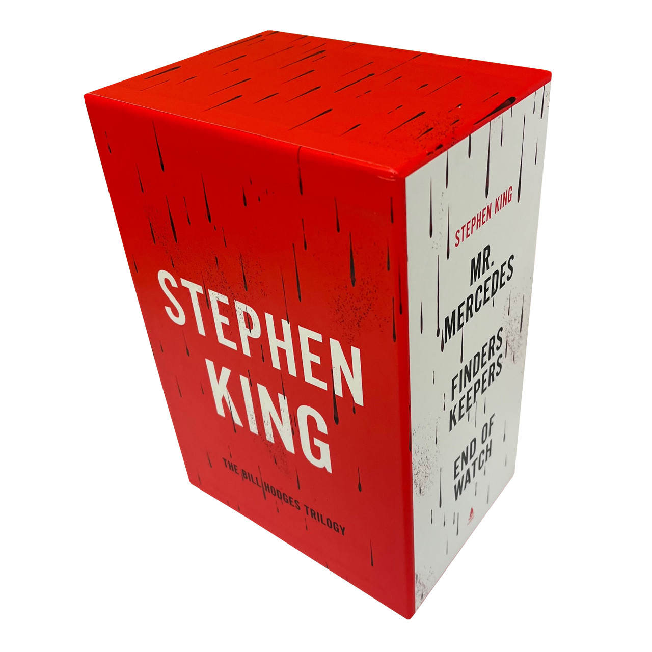 Stephen King "The Bill Hodges Trilogy" Slipcased Boxed Set w/Signed "Finders Keepers" [Very Fine]
