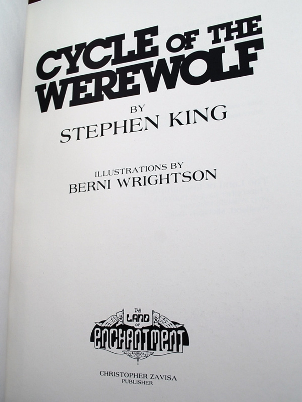 Stephen King Cycle of Werewolf Signed
